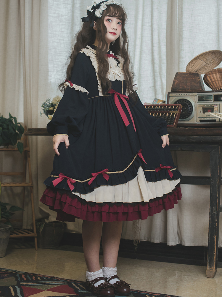 Hasegawa Kobato Cosplay Costume Full Set Lolita Gothic Princess Dress 