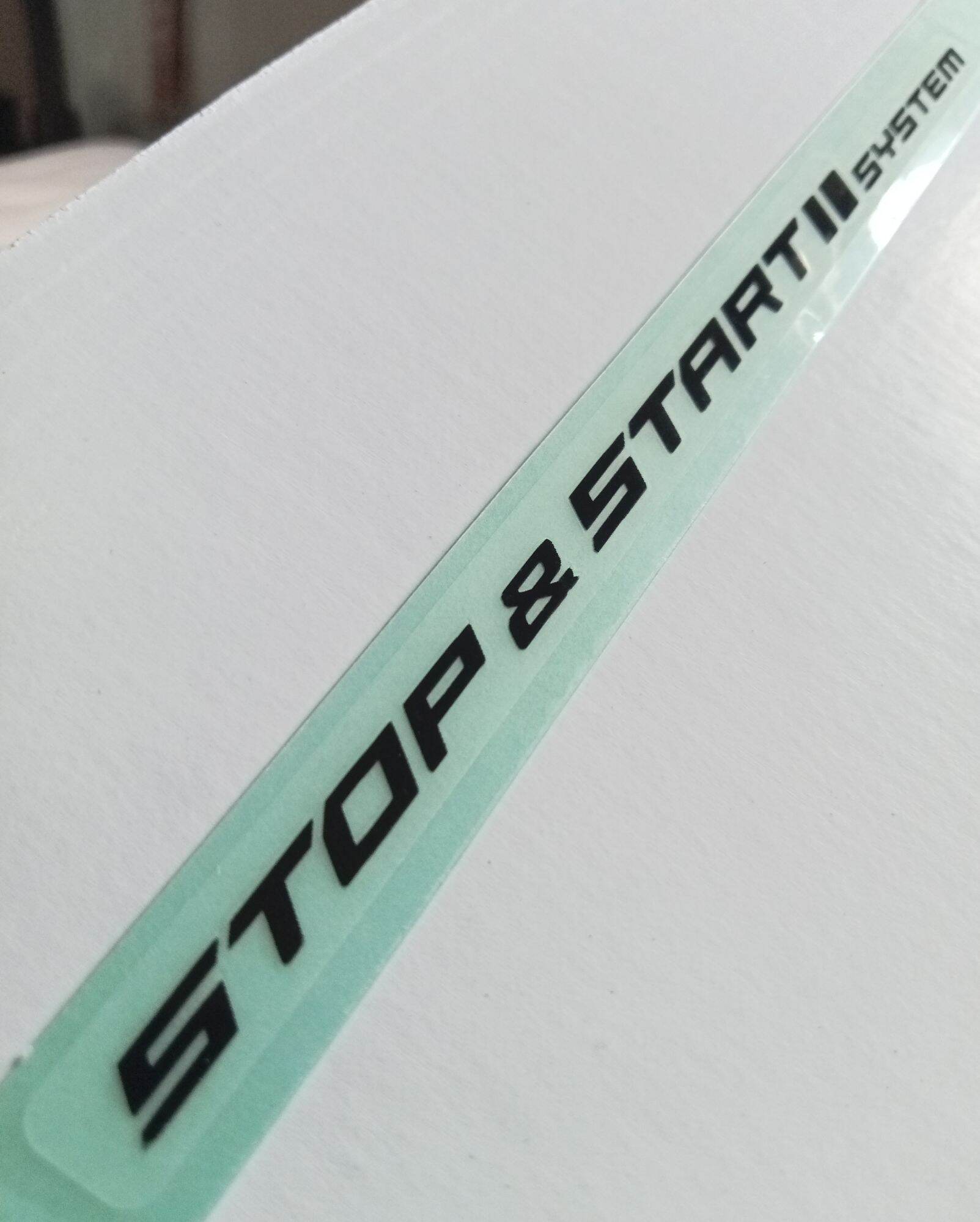 Stopa Storage System Sticker Start and Stop System Sticker Yamaha Genuine | Lazada PH