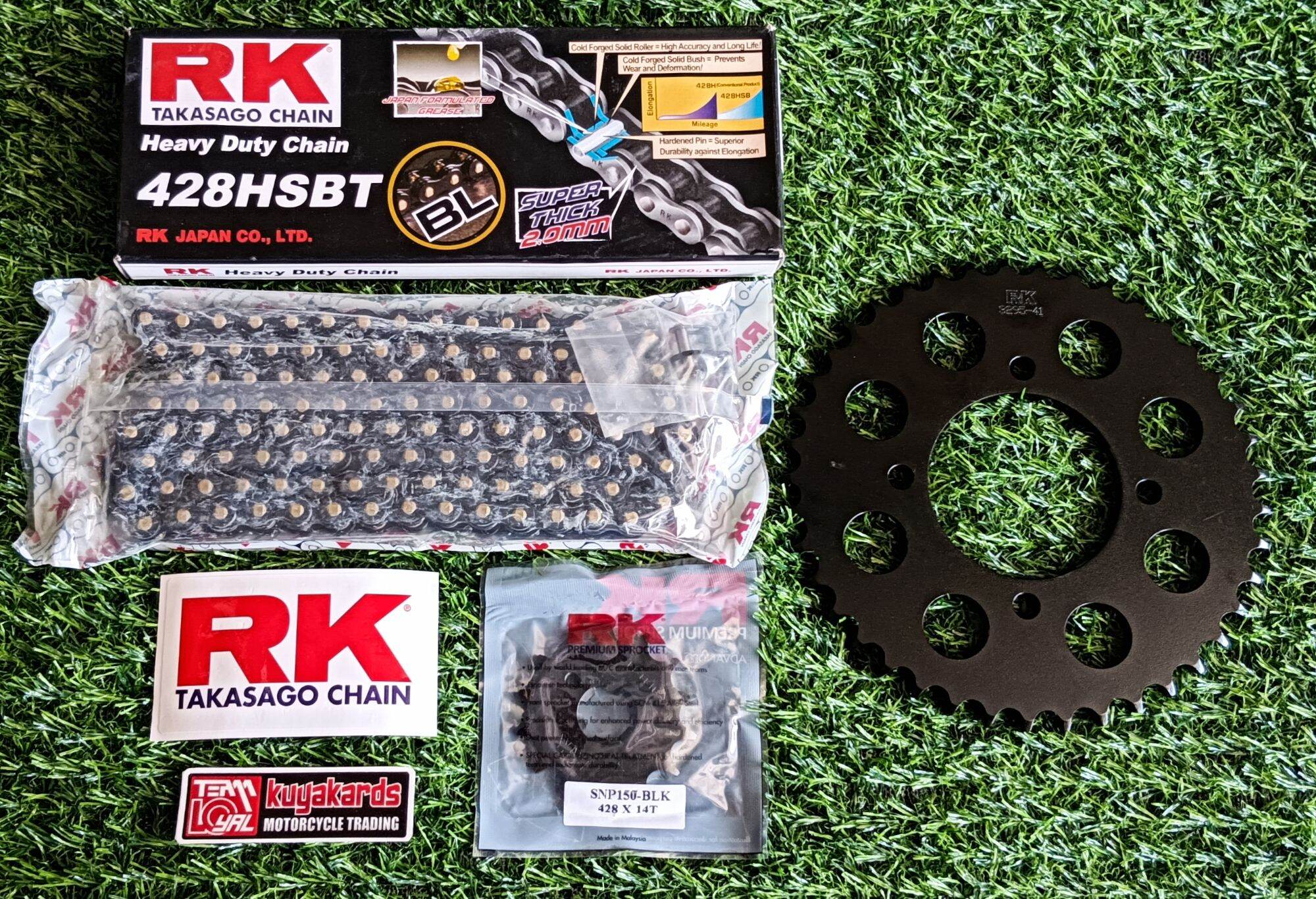 アールケー(RK) バイク用シールチェーン ED.GOLD(ゴールド) GV428XRE 120L アールケー(RK) シールチェーン  GC428MRU2