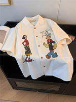 XUNZHU | Casual Print Short Sleeve Shirt