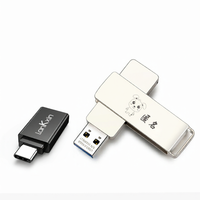 LANKEXIN | Customizable Metal Rotating High Speed USB 3.0 Flash Drive 32GB