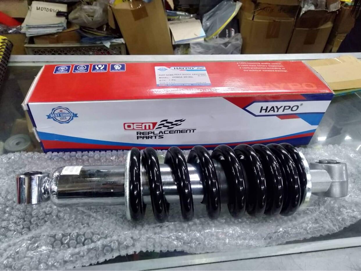 xrm 125 rear shock standard size