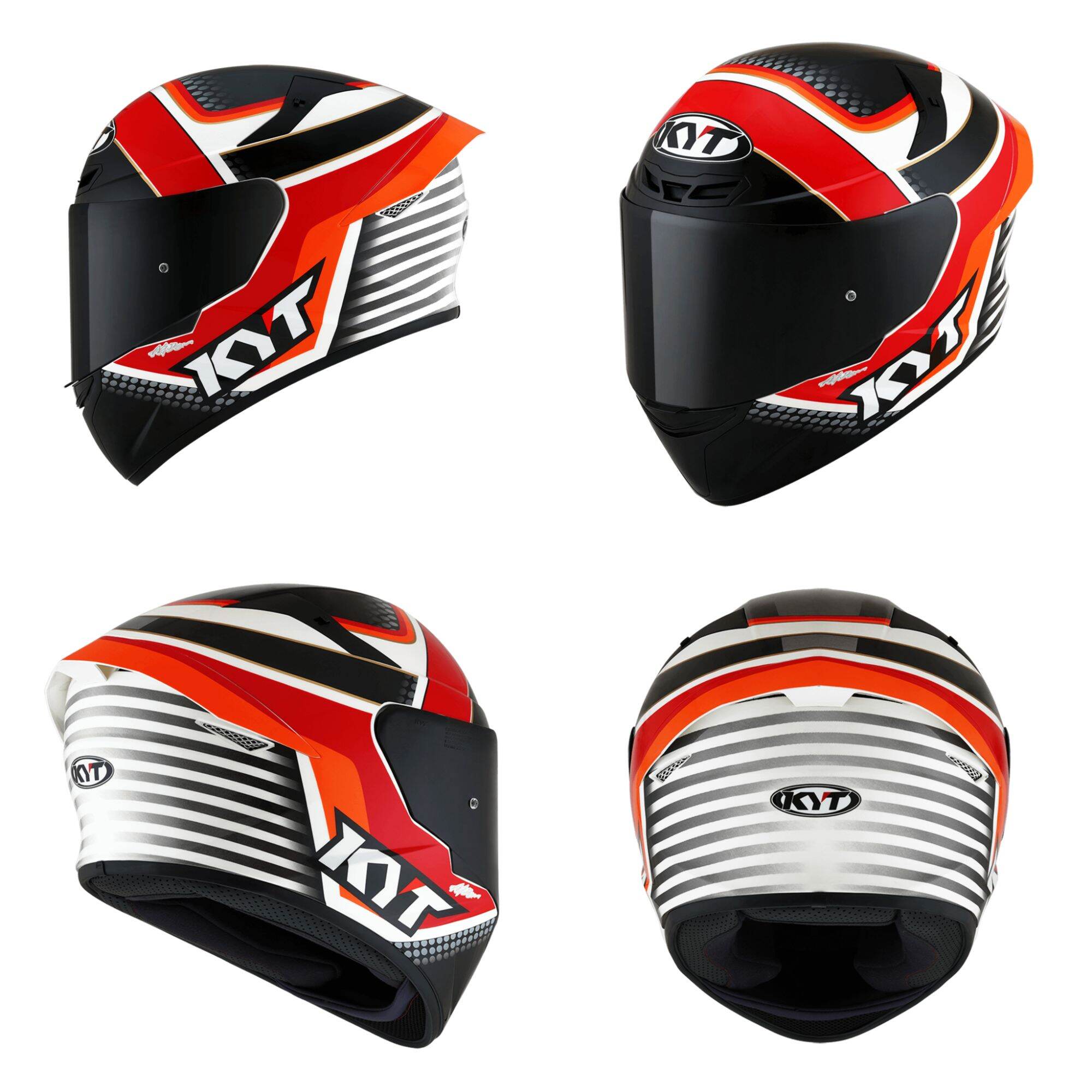 KYT TT-Course Pirro Full Face Single Visor Double D-Ring