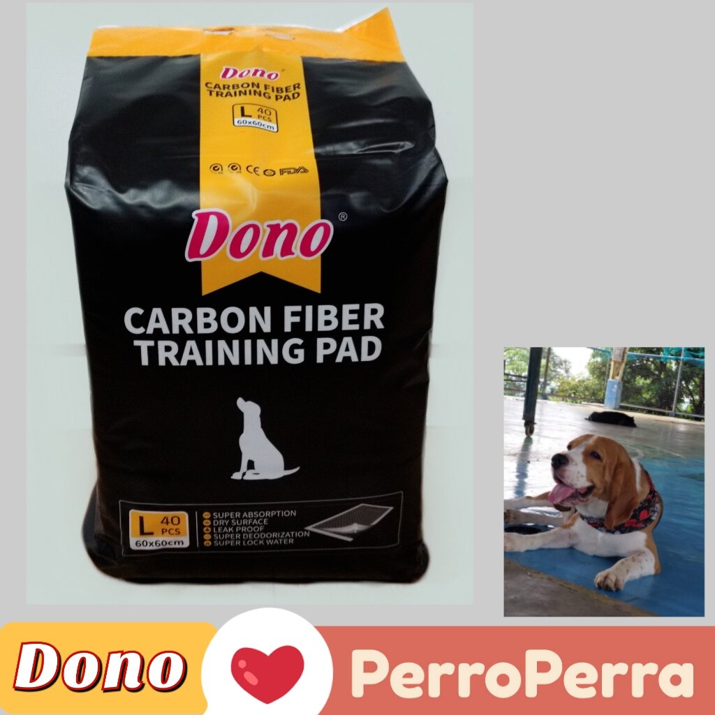 Dono Carbon Fiber Training Pad (Large 40pc. pack) Lazada PH