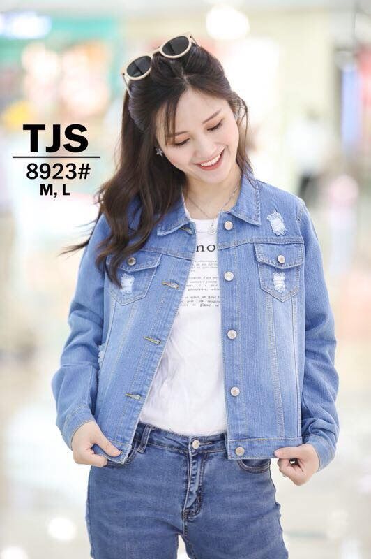 Denim Jacket/Maong Jacket/for Ladies 