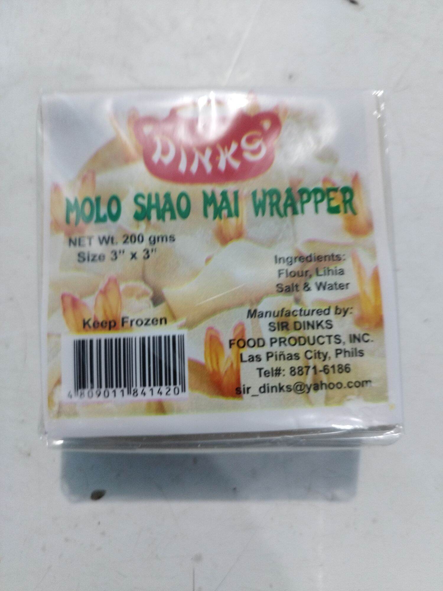 dink siomai wrapper 200 gms