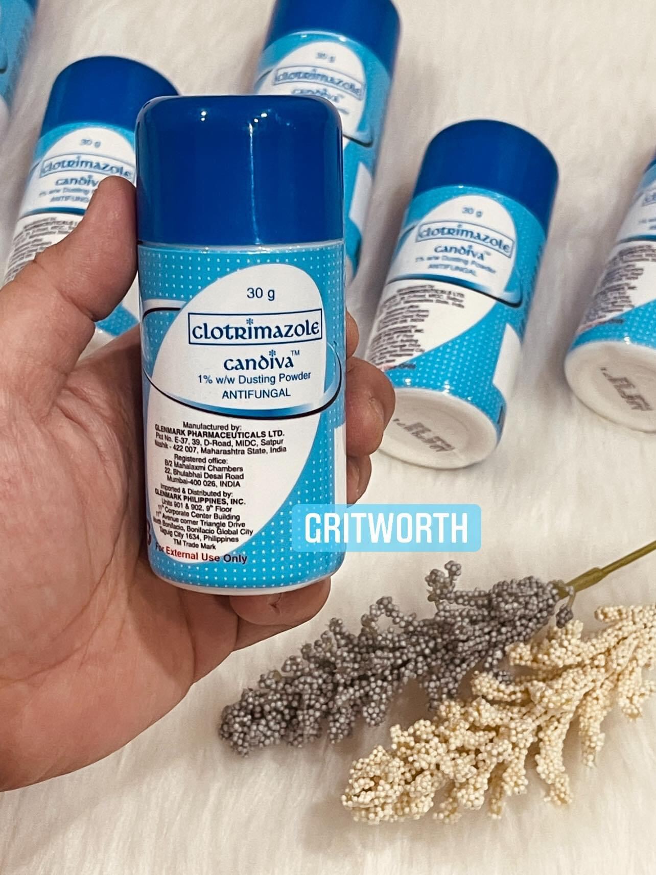 Candiva Antifungal Dusting Powder for ringworm buni hadhad athletes