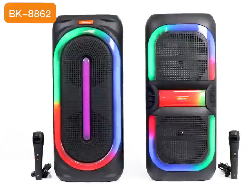 GadgetCity RD Home Party Bass BT Portable Wireless Karaoke Bluetooth ...