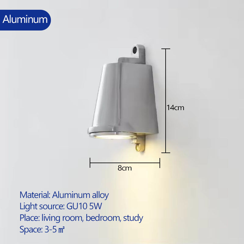 Retro Industrial Wall Lamp LED Outdoor Aluminum Wall Decor Staircase Lights Clothing Store Entrance Spotlight Logo Sign Lamps