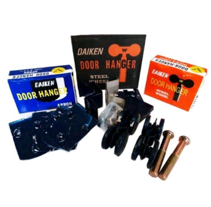 DAIKEN SLIDING DOOR HANGER STEEL WHEELS SET LIGHT DUTY / HEAVY DUTY