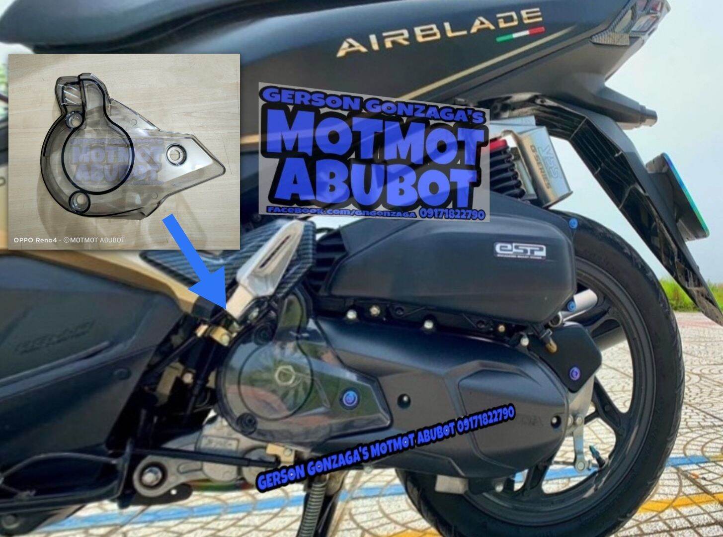 Airblade 2020 Crank Case Pulley Cover SMOKE Lazada PH