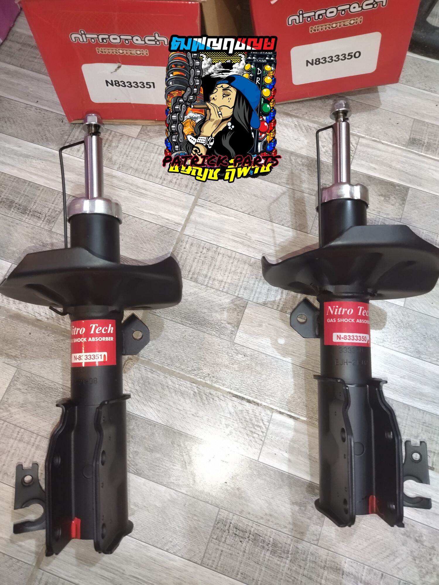 Front Shock Absorber Ford Lynx 1998 2006 GAS TYPE NITRO TECH Lazada PH