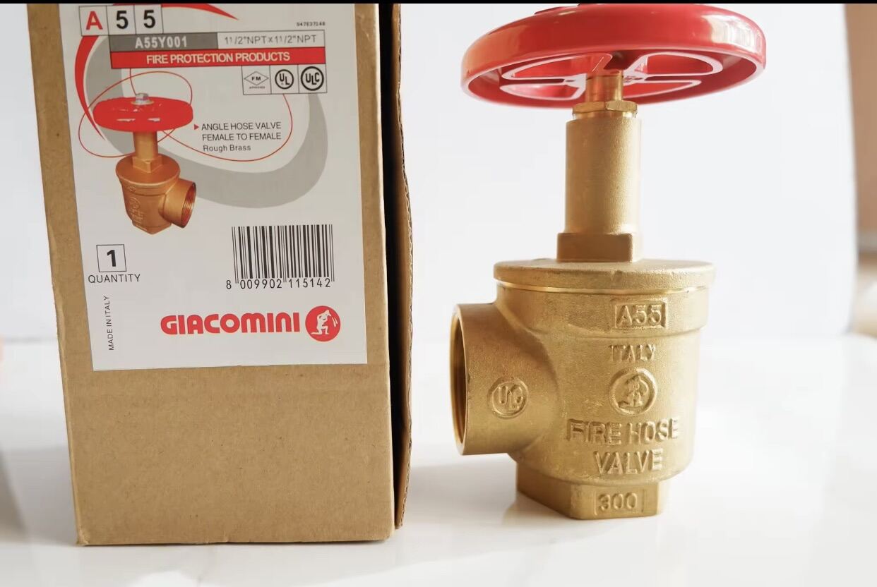 Giacomini A55 618R 1-1/2 Fire Hose Valve - 300