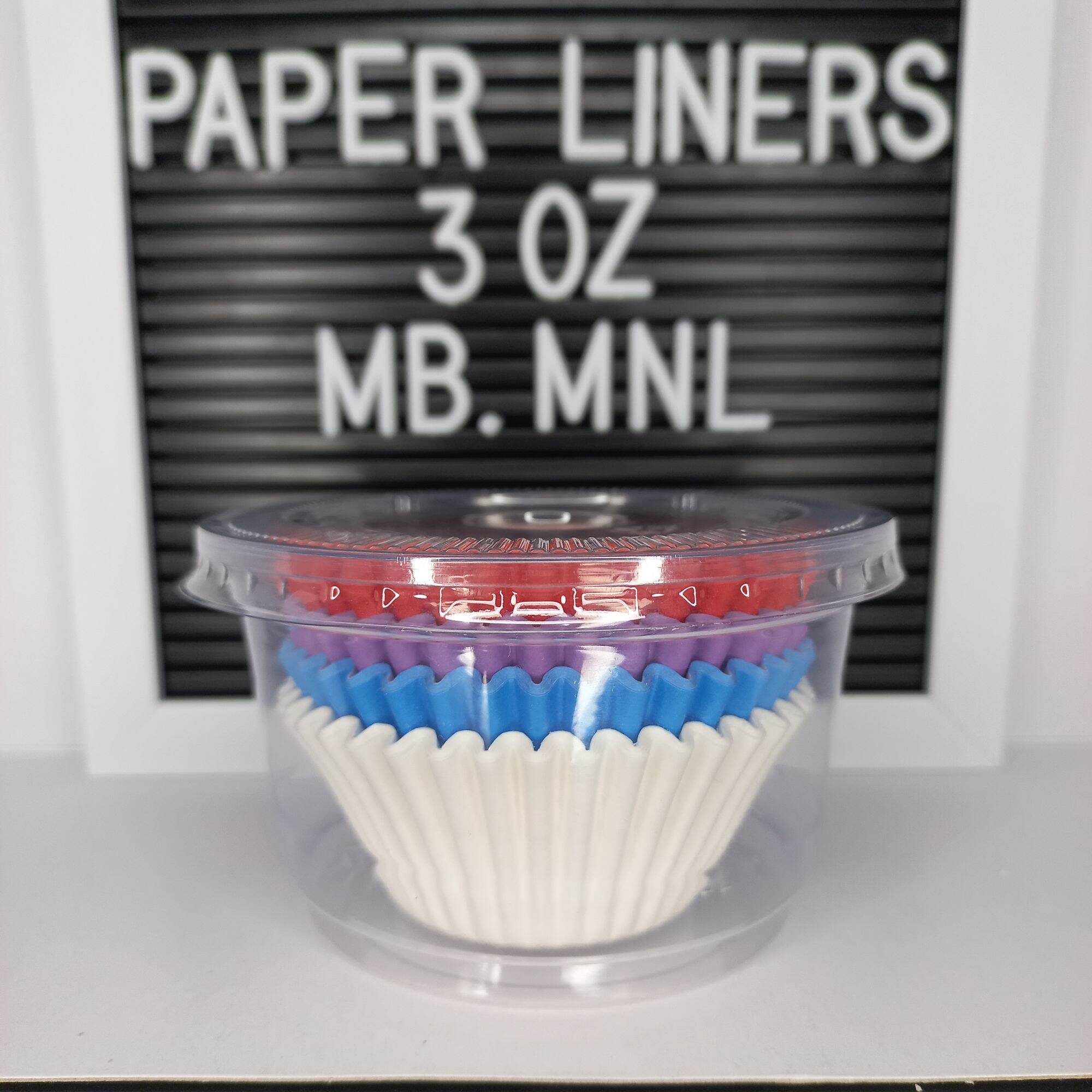3oz CUPCAKE/MUFFIN PAPER LINERS Lazada PH