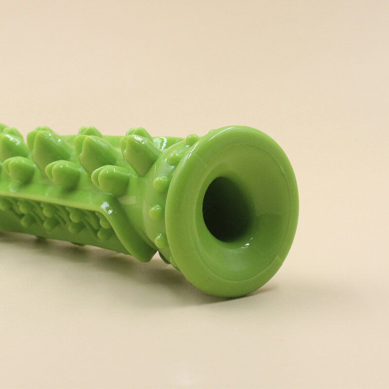Dog Toothbrush Chew Toy Stick Soft Rubber Molar Interactive Dogs Toys For Small Dogs Durable Chewing Leakage Food Toy. 