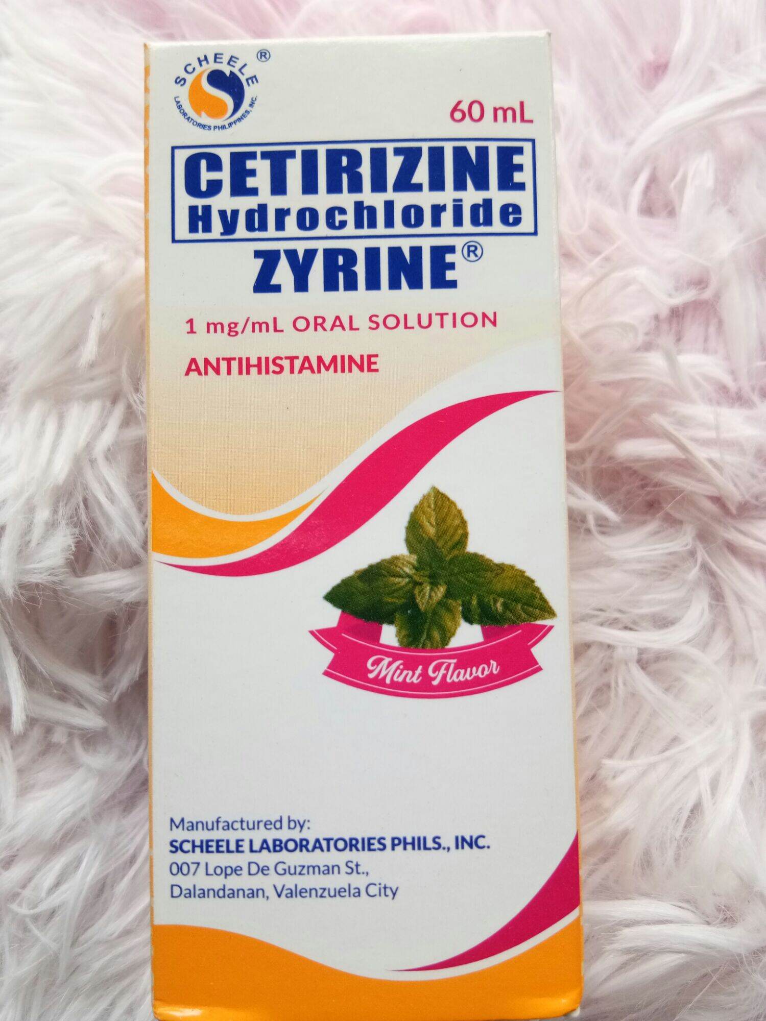 Zyrine Cetirizine For Kids For Allergy Lazada PH