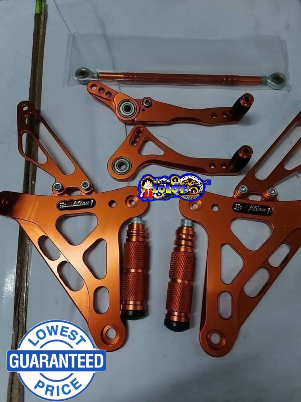 Single Shifter For Fury 125 COLOR ORANGE ONLY Lazada PH