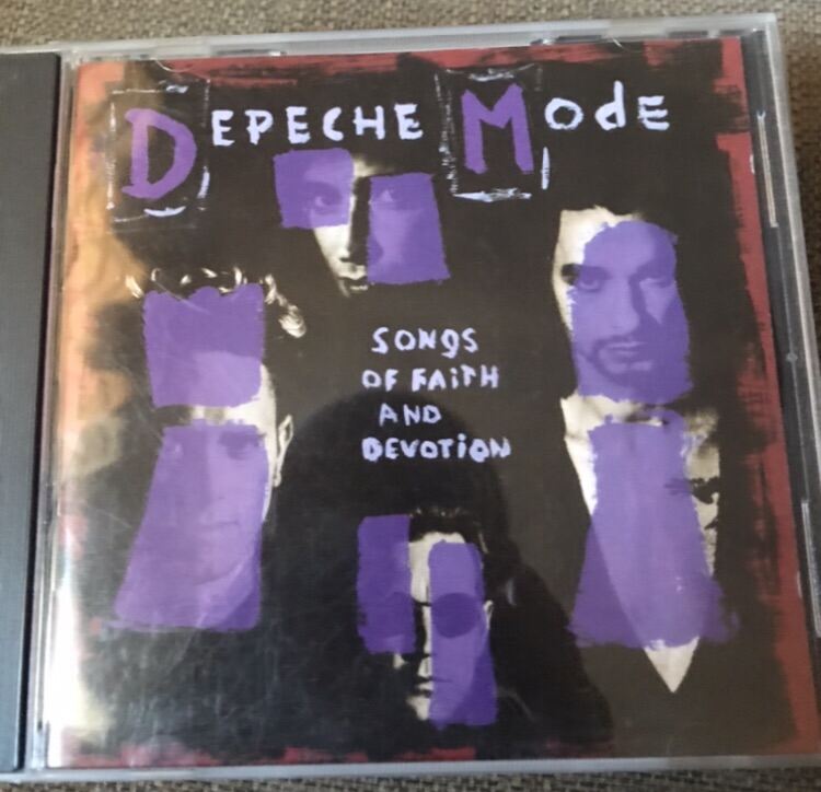 depeche mode songs of faith and devotion album cover