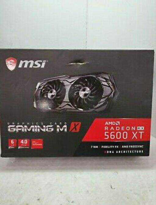 Msi Radeon Rx 5600 Xt Gaming Mx Gddr6 Graphics Card Brand New Lazada Ph