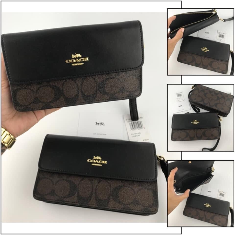 Coach Foldover Wristlet/Wallet 7x4x0.75” Lazada PH