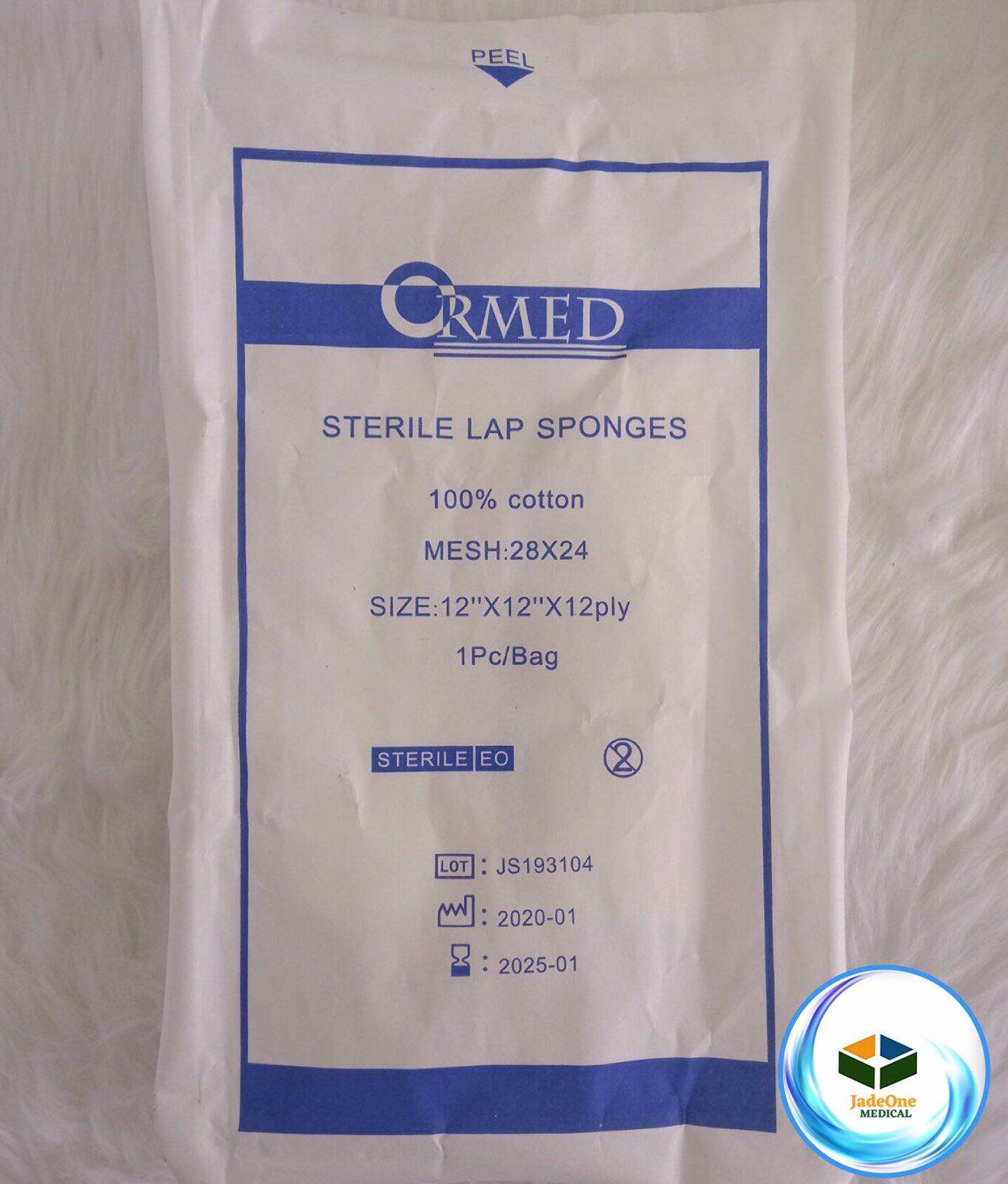 ORMED Sterile Lap Sponges B.P. (1 pc/bag) Lazada PH
