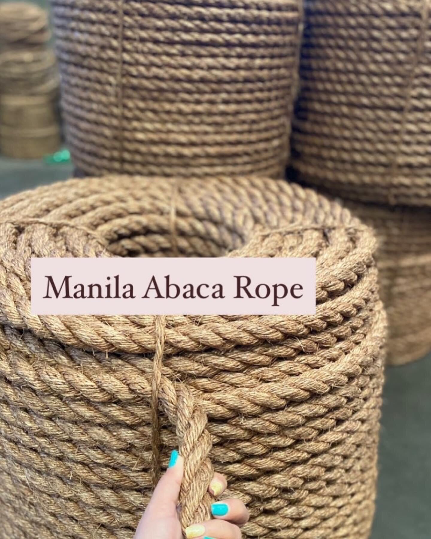 Abaca rope on sale for sale