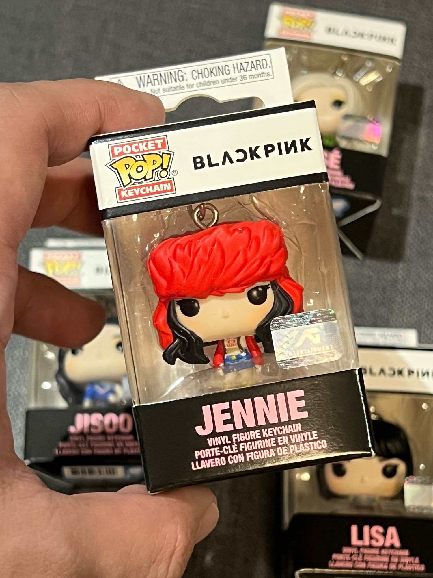 Funko Pocket POP! Keychain BLACKPINK Shut Down - Lisa Jennie Jisoo