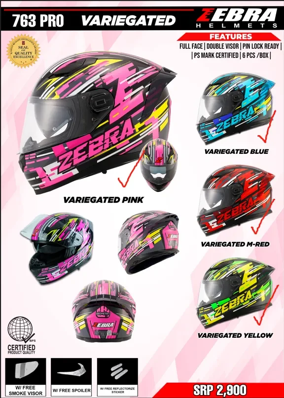 ZEBRA 763 PRO VARIEGATED Lazada PH