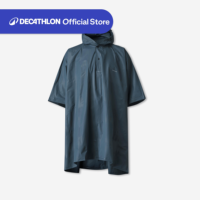 Decathlon Hiking Rain Poncho Waterproof Raincoat Rainwear