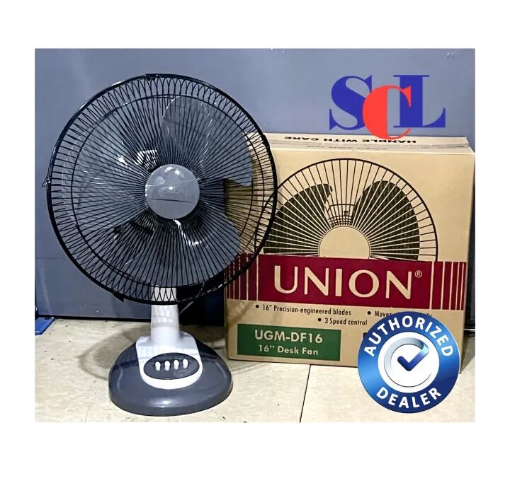 UNION DESK FAN 16" BLADE UGMDF16 Lazada PH