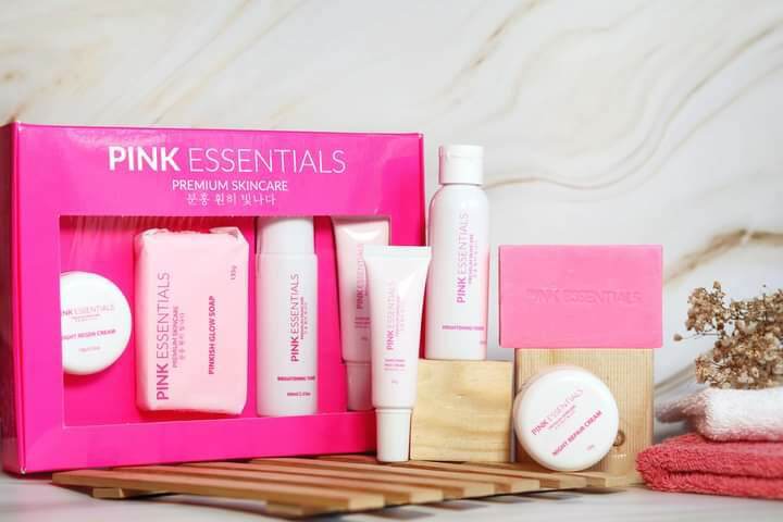 PINK ESSENTIAL PREMIUM SKIN CARE (SKIN RENEWAL SET)