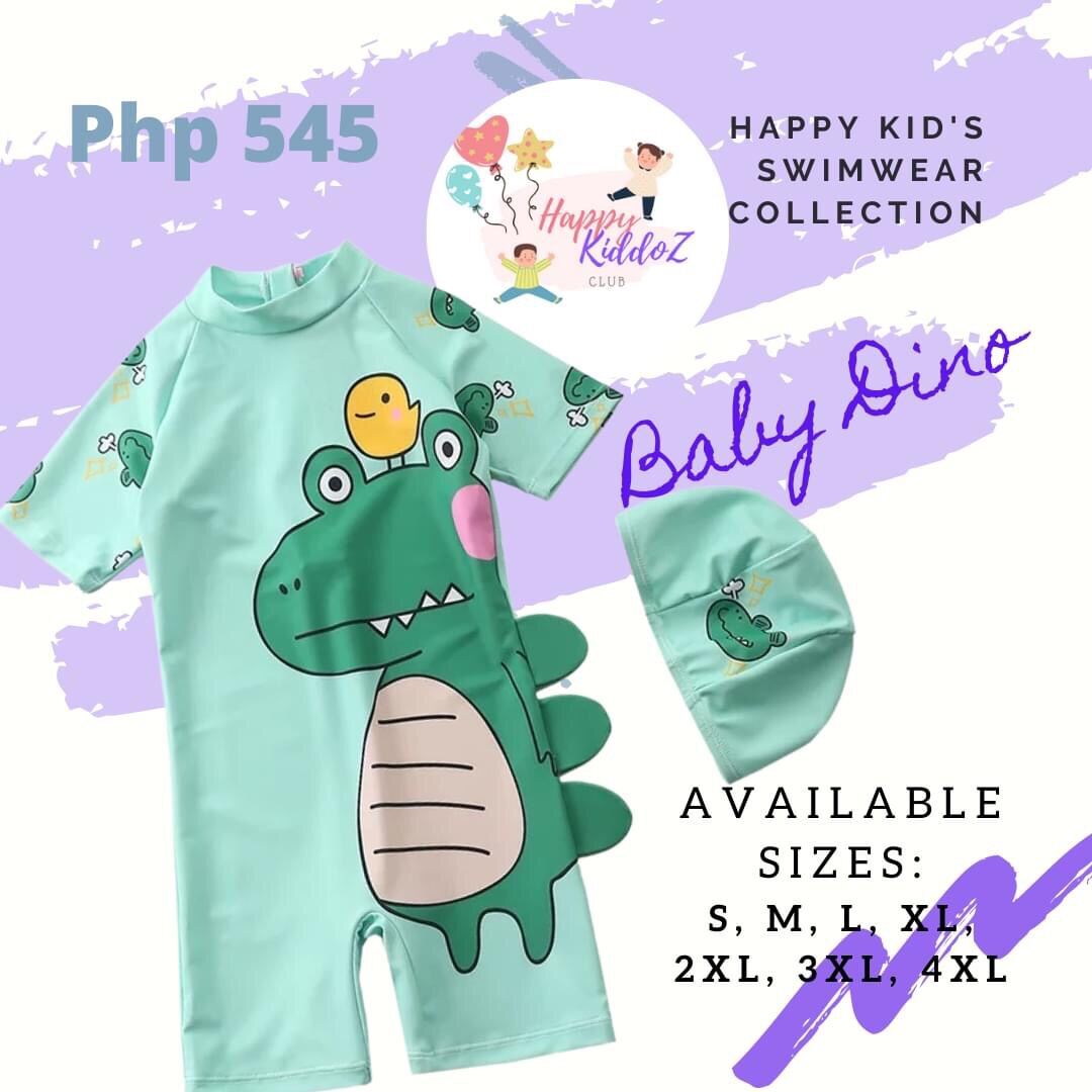 Baby sales dinosaur swimsuit