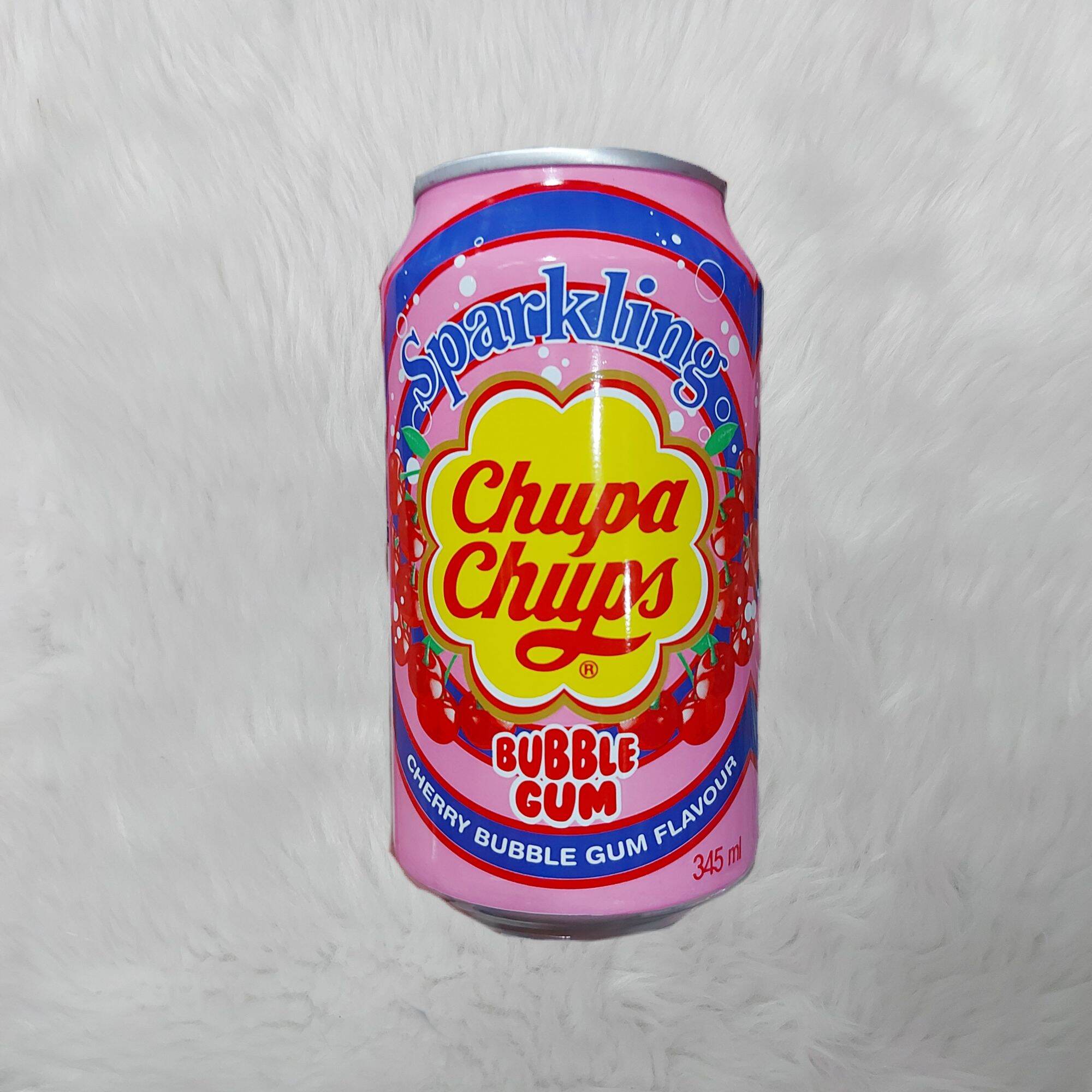 Chupa Chups Bubble Gum/Watermelon Sparkling Soda 345ml | Lazada PH