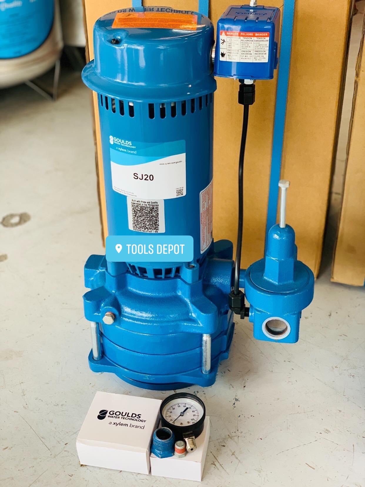 GOULDS DEEP WELL PUMP 1HP/1.5HP/2HP with Ejector and Adaptor Lazada PH