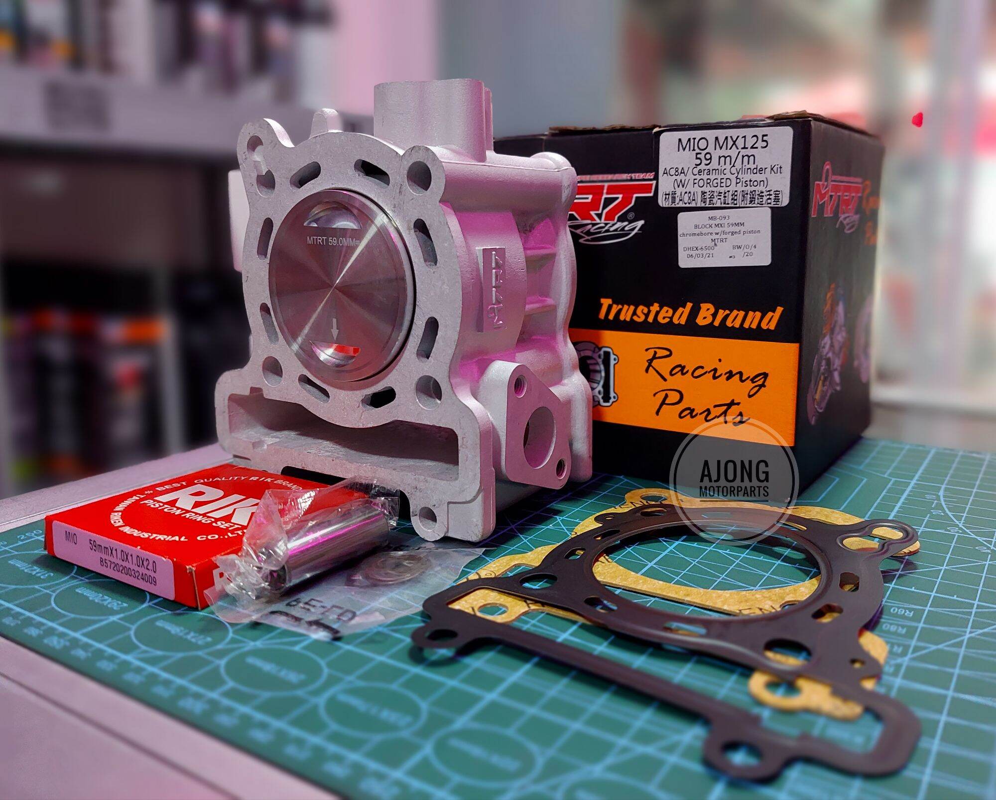 tmx 155 piston size
