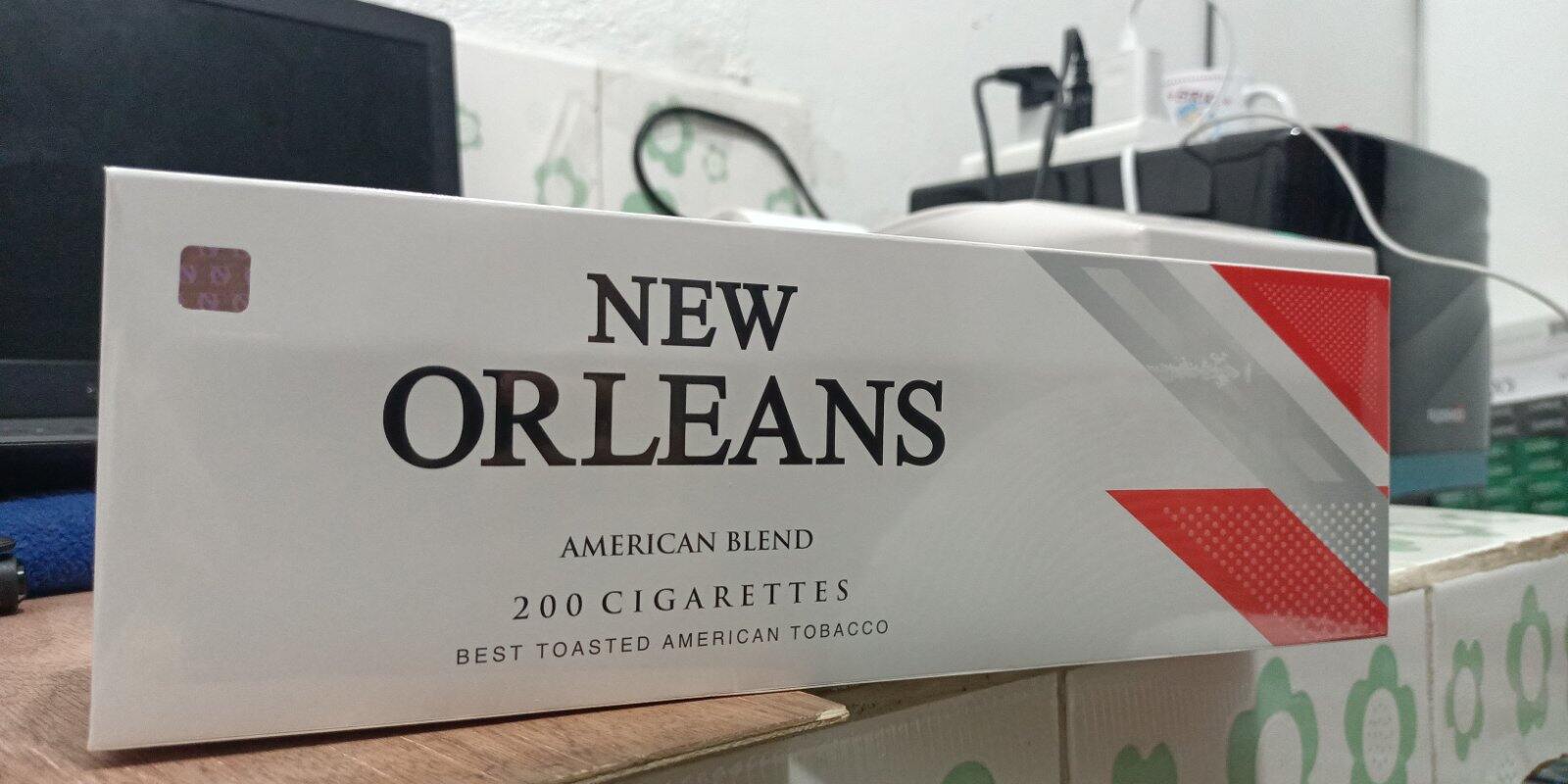 New Orleans Cigarettes: Durable Metal Case With Portable Usb Lighter &  Refillable Fluid