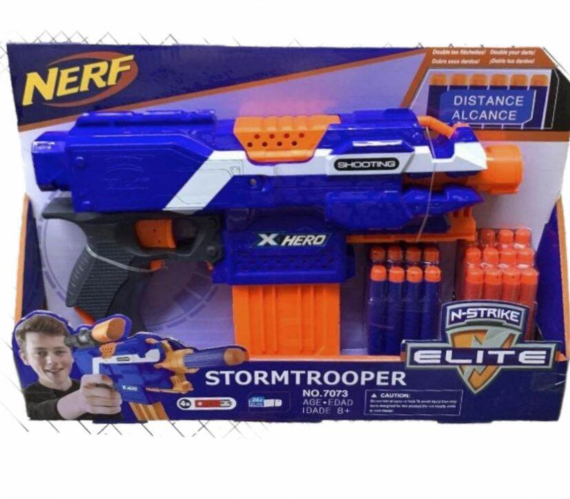 NERF Stormtrooper Soft Bullet Blaster with Soft Darts