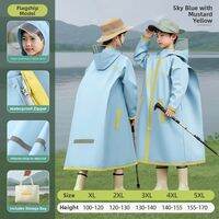 WANBAOLV | Waterproof Children Raincoat with Backpack Slot