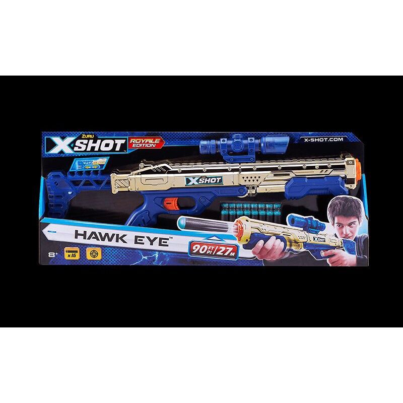 Original X Shot Hawk Eye Nerf Royal Edition Lazada Ph