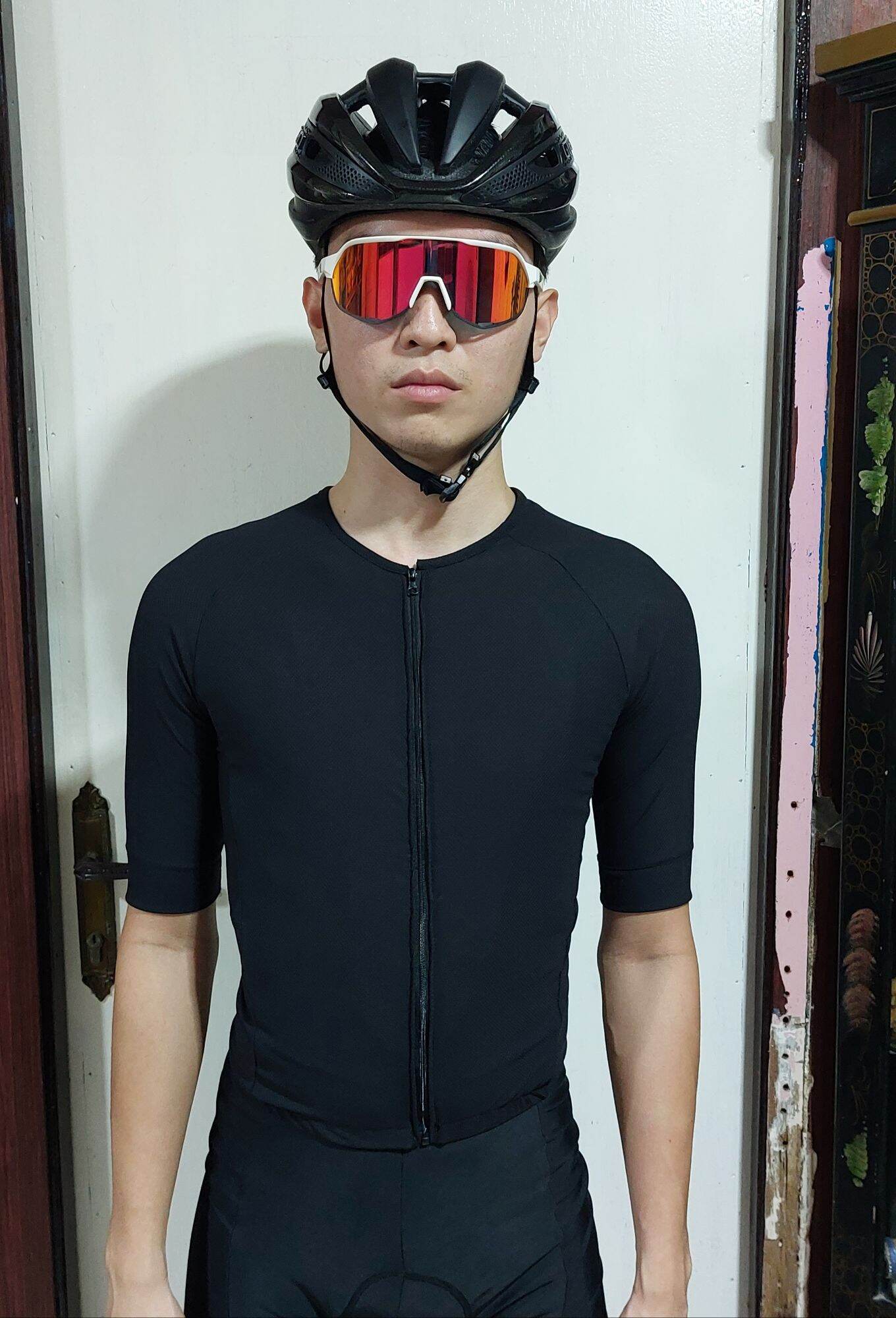 cotton cycling jersey