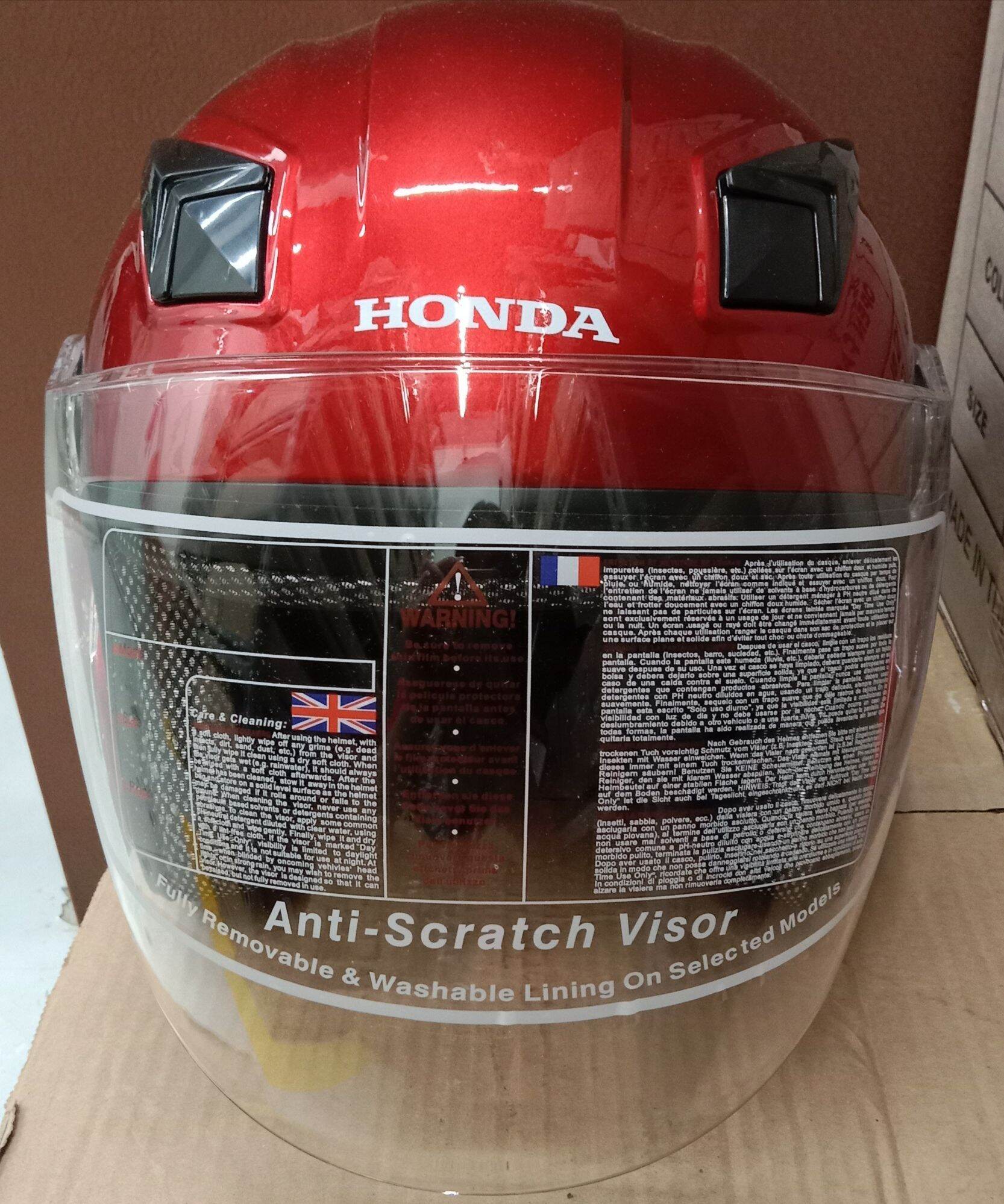 Honda clearance half helmet