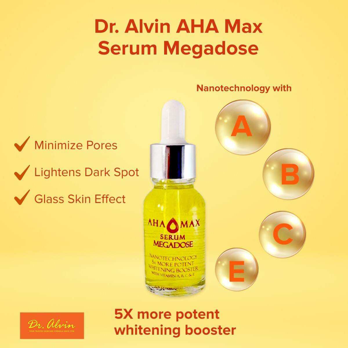 Dr. Alvin AHA SERUM MEGADOSE