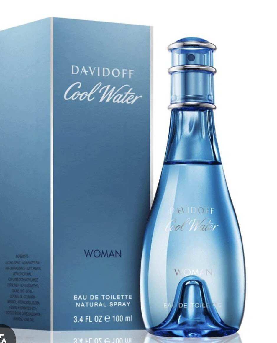 💧 Davidoff Cool Water Woman EDT (100ml) Presyo 2,599 Piso*Libreng Shipping