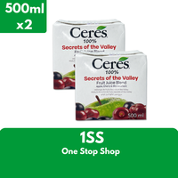 Ceres 100% Secrets of the Valley Fruit Juice 500ml Set of 2