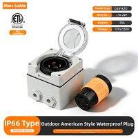 Marc Lichte | Outdoor Waterproof High Power Socket 250V