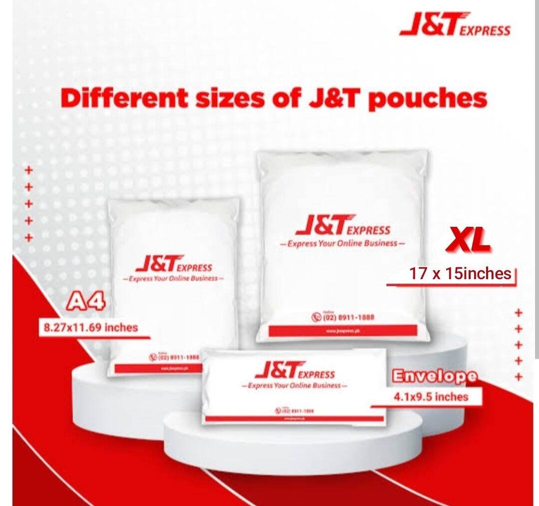 J&T POUCH SMALL/MEDIUM/XL 40pcs 60pcs 100pcs Lazada PH