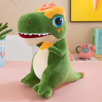 QIAOSHANG | Green Large Dinosaur Plush Toy Sleeping Pillow
