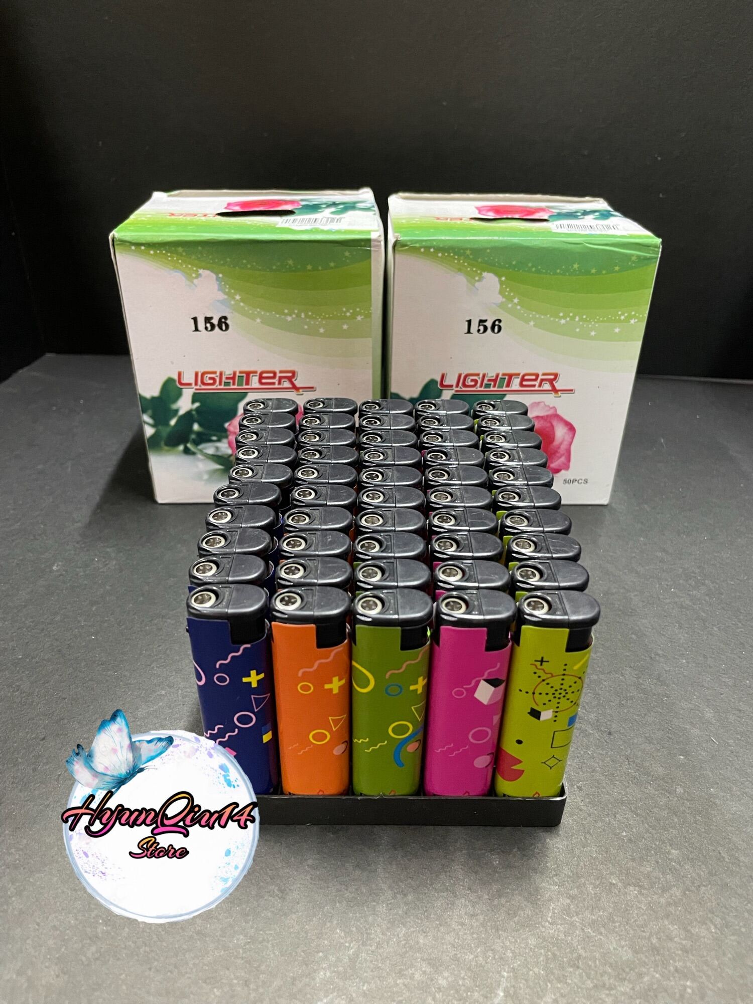 156 Boss Jazz lighter wind proff Available For 1box x50pcs Lazada PH