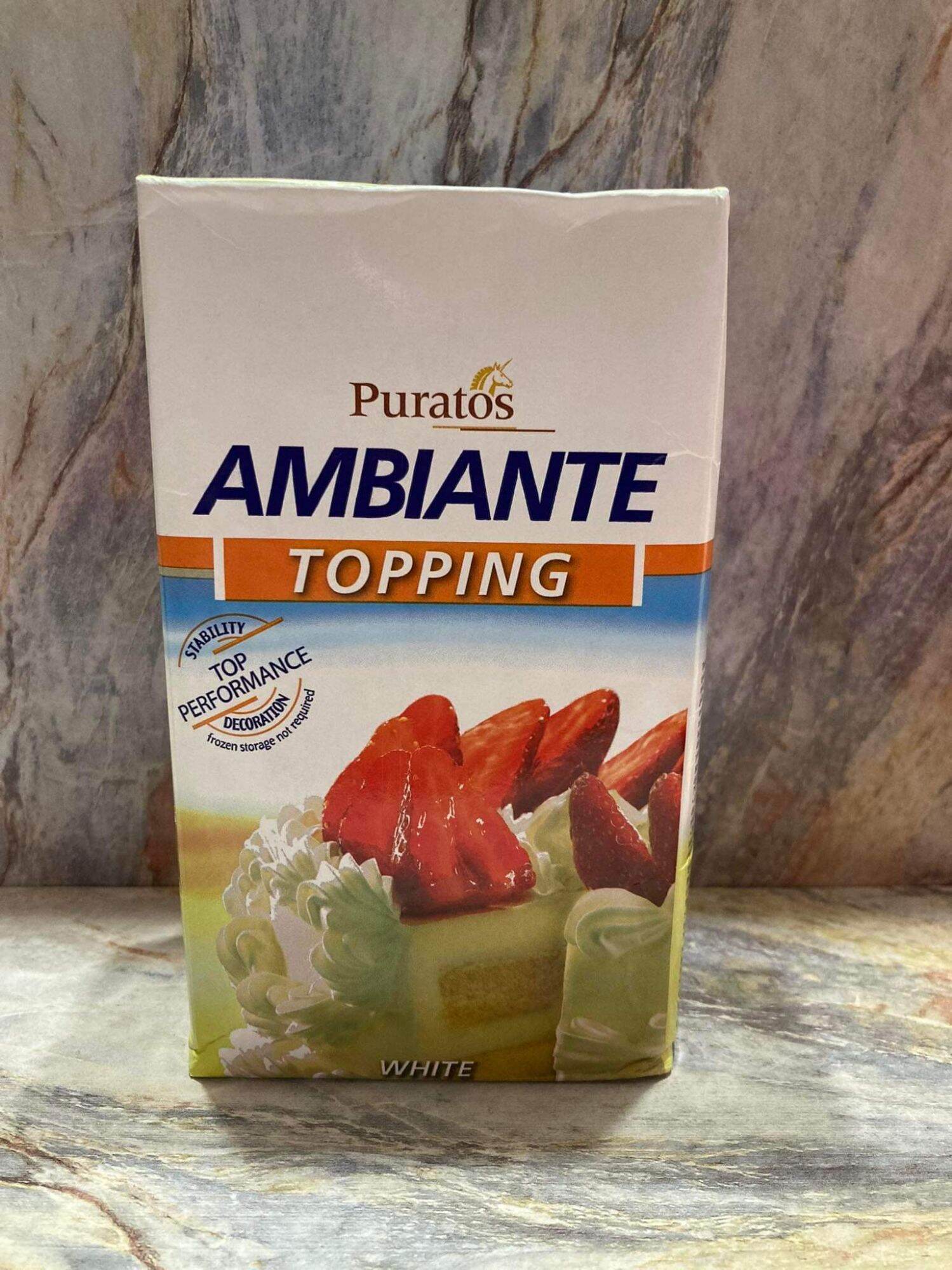 Ambiante Whipping Cream (White) 1liter Lazada PH