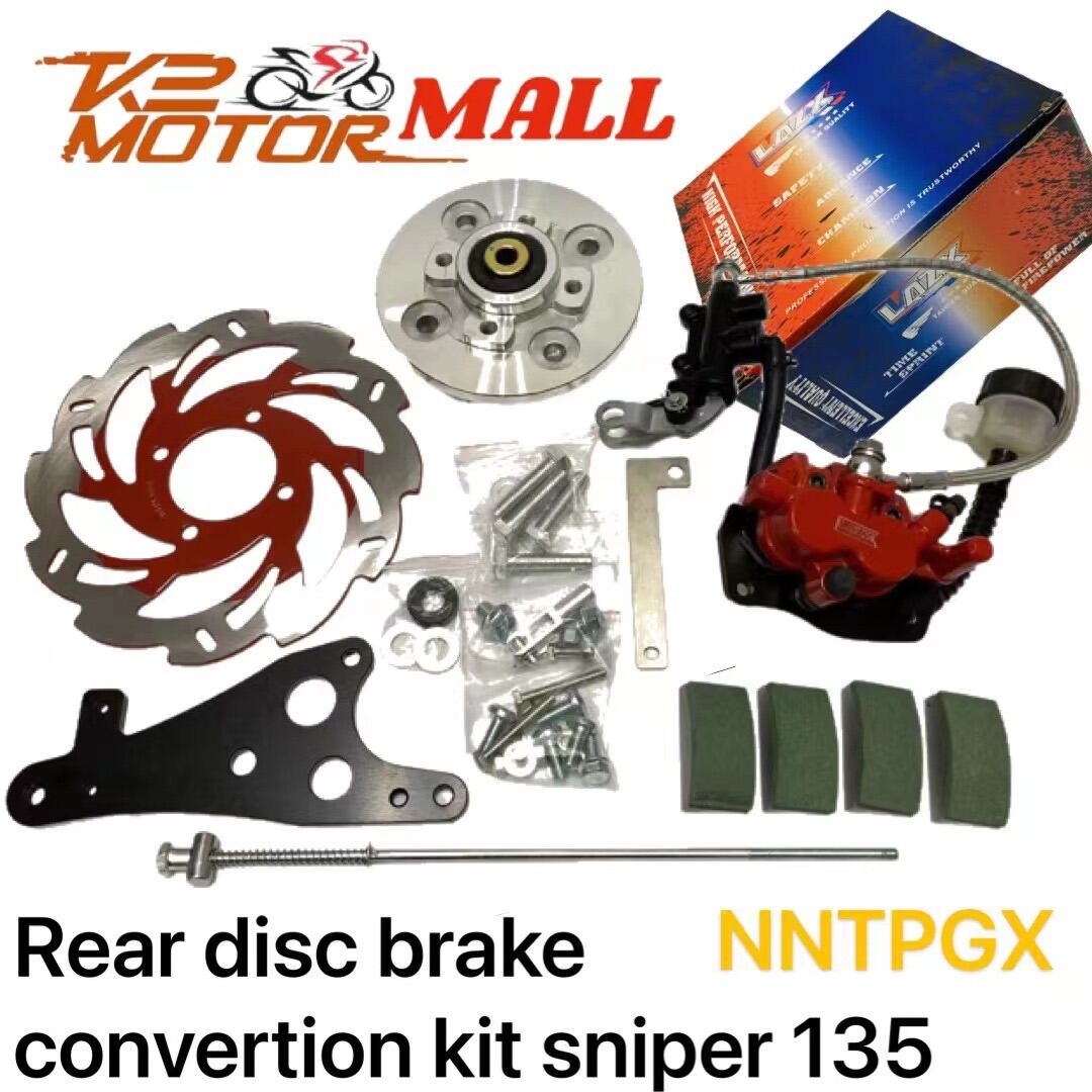 Rear Disc Brake Convertion Kit For Xrm Wave Sniper Lazada Ph